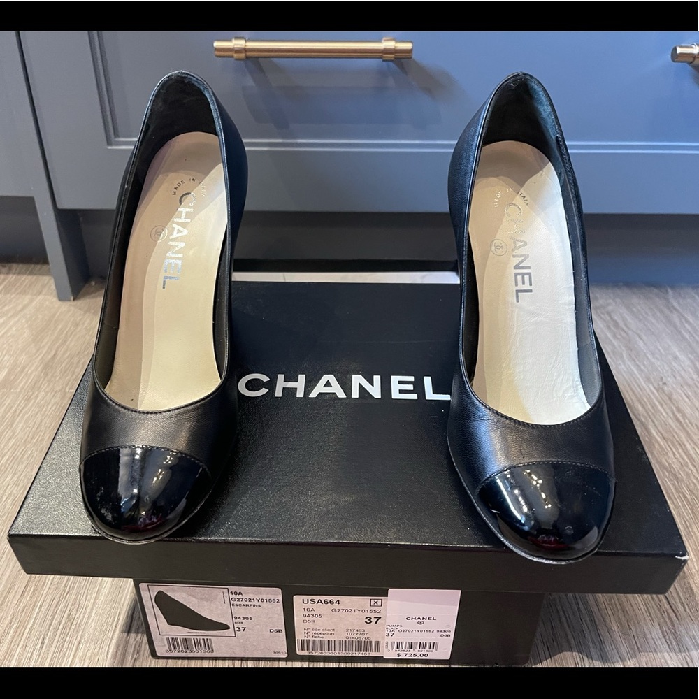 Authentic Chanel Wedge Shoes